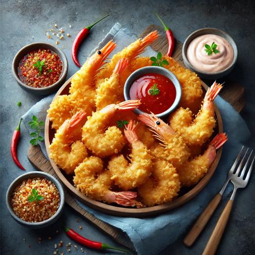 송파호빠 안주 특제 새우 튀김 플래터